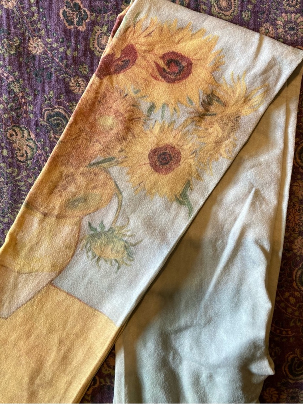 Van Gogh Sunflower Tights